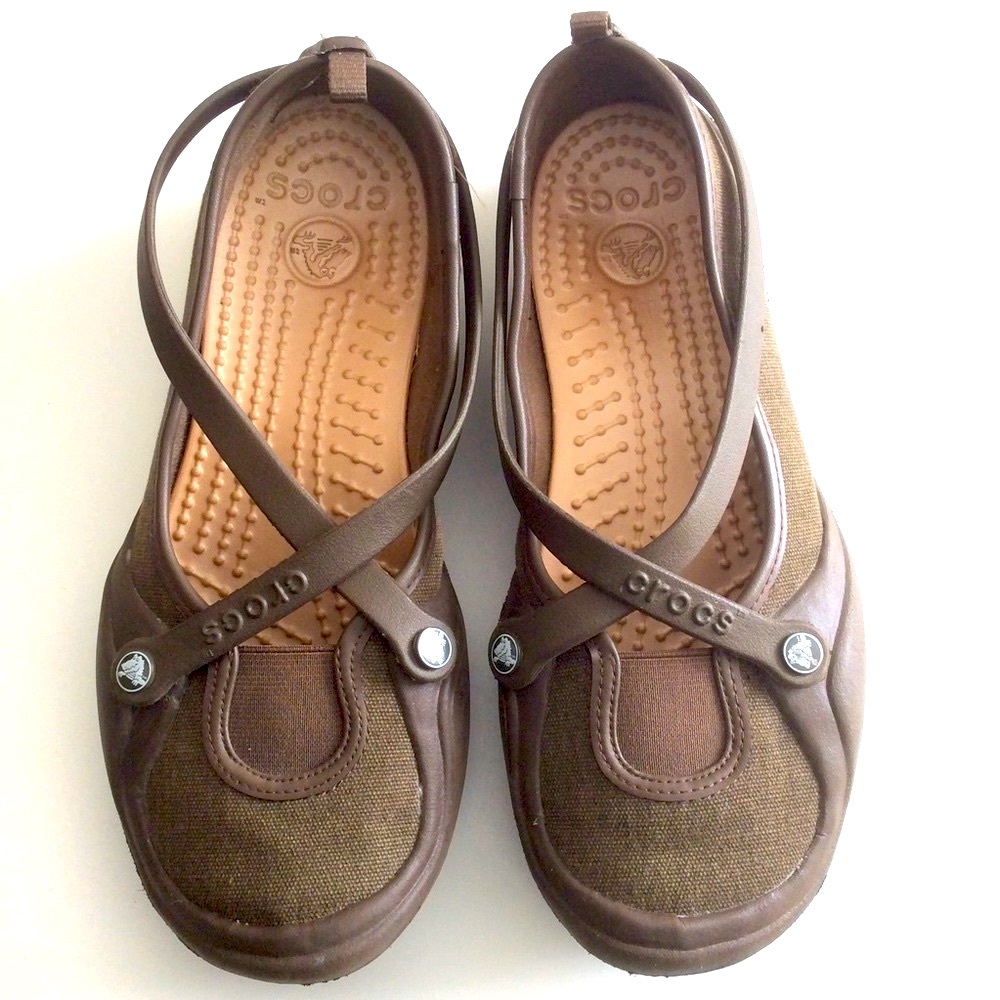 CROCS Waterproof Slip Ons Sz 10 W Rafting Pool Boating Activewear